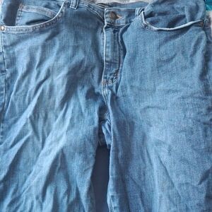 Lee Women's Straight Leg Blue Jeans